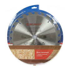 Диск пильный BELMASH 315x3,4/2,2x32/30, 24T