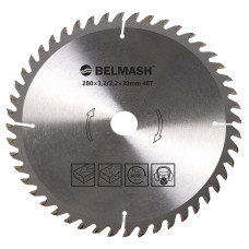 Диск пильный BELMASH 280х3,0/2,0х30ММ 48Т